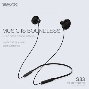 WEX  -  S33 Bluetoothイヤホン
